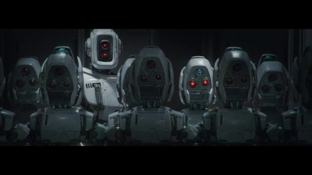 Video Reference: Robot, Automotive design, Fiction, Technology, Fictional character, Screenshot, Machine, 3d modeling, Digital compositing