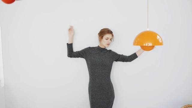 Video Reference: shoulder, standing, joint, arm, smile, fun, lamp, Person