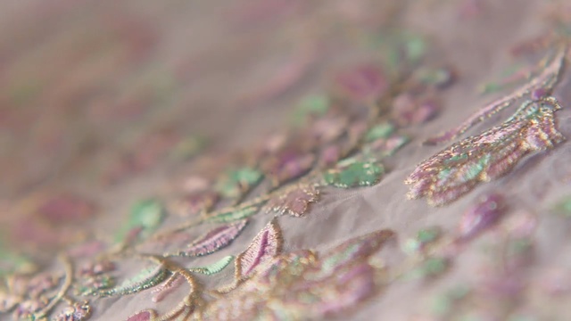 Video Reference: pink, close up, macro photography, water, Person