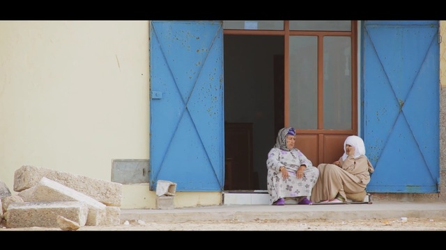 Video Reference: blue, photograph, wood, window, furniture, house, door, girl, Person