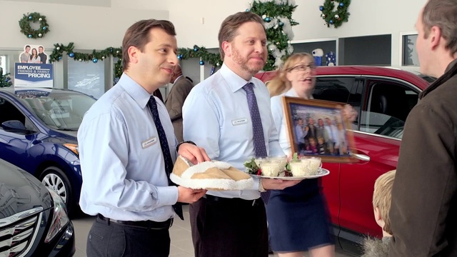 Video Reference: Event, Suit, Dish, Food, Cuisine, Car, Vehicle