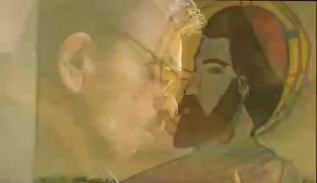 Video Reference: Nose, Head, Portrait, Watercolor paint, Art, Painting, Mouth, Cg artwork, Visual arts, Animation, Person, Male