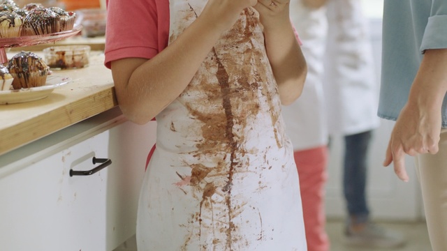 Video Reference: White, Clothing, Dress, Arm, Shoulder, Hand, Leg, Long hair, Gown, Pattern, Person