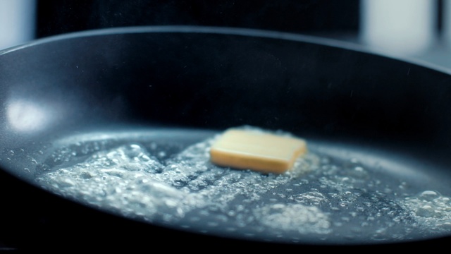 Video Reference: Pan frying, Food, Dish, Cuisine, Photography, Frying, Recipe, Ingredient, Butter