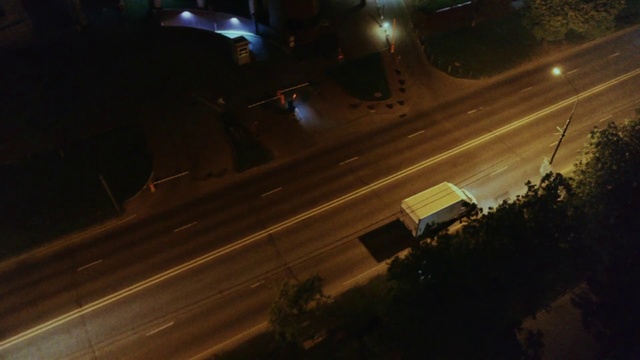 Video Reference: Sky, Night, Light, Mode of transport, Transport, Lighting, Automotive lighting, Road, Atmosphere, Infrastructure