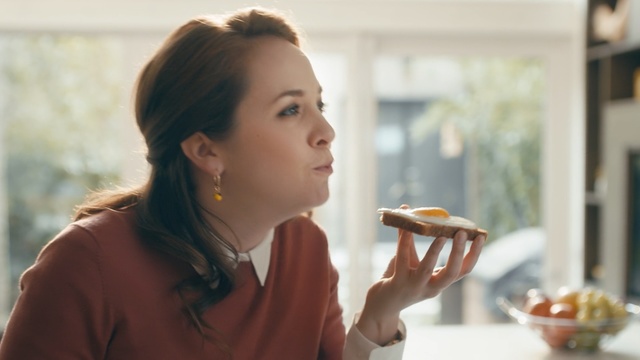 Video Reference: Eating, Food craving, Meal, Mouth, Food, Junk food, Smile, Fast food, Breakfast, Dish, Person