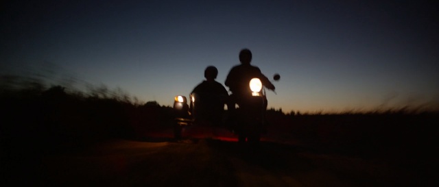 Video Reference: Sky, Light, Morning, Darkness, Night, Evening, Atmosphere, Photography, Backlighting, Vehicle, Person