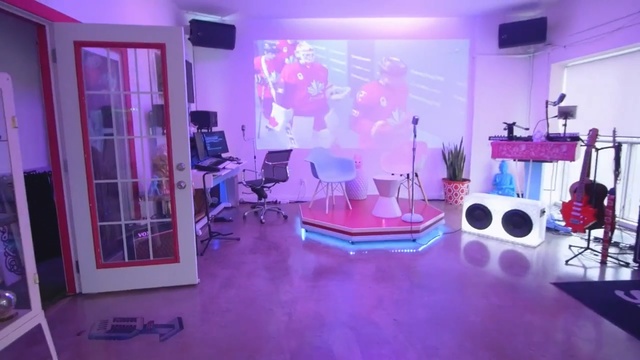 Video Reference: pink, purple, room, function hall, interior design, home, magenta, design, real estate, house