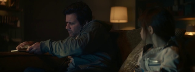 Video Reference: Human, Darkness, Fun, Sitting, Room, Conversation, Adaptation, Screenshot, Photography, Facial hair