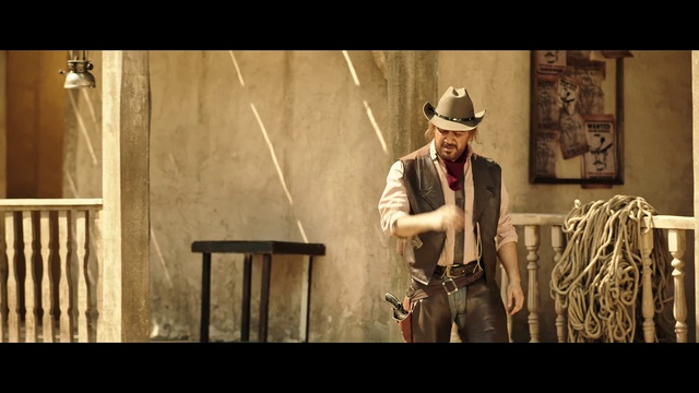 Video Reference: Headgear, Font, Photography, Gunfighter, Music, Movie, Screenshot
