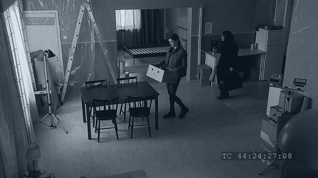 Video Reference: Room, Black-and-white, Monochrome, Photography, Person