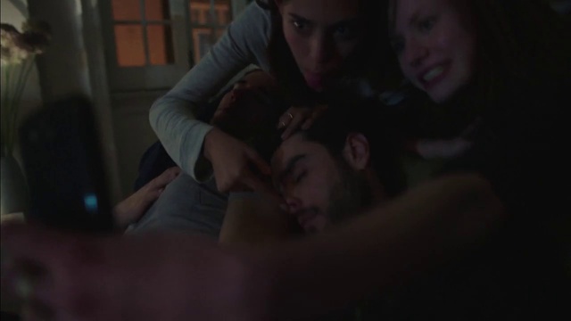 Video Reference: Black, Darkness, Fun, Arm, Interaction, Mouth, Human, Muscle, Leg, Human body