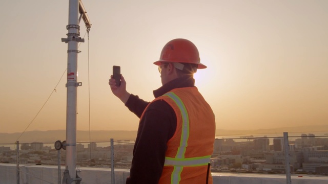 Video Reference: Blue-collar worker, Engineer, Construction worker, Hard hat, Headgear, Temple, Hat, Person