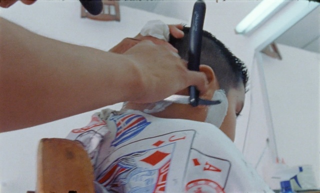Video Reference: forehead, finger, arm, hand, neck, ear, barber, jaw