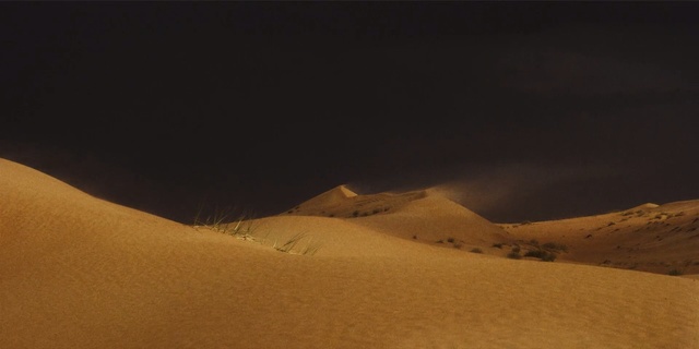 Video Reference: desert, sky, aeolian landform, landscape, erg, sand, geological phenomenon, singing sand, ecoregion, dune