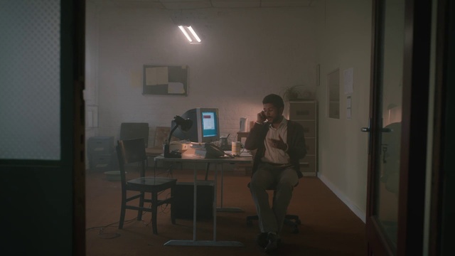 Video Reference: Room, Photography, Interior design, Furniture, Darkness, Art