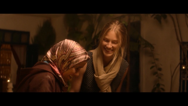 Video Reference: Photograph, Lady, Fun, Human, Scene, Interaction, Eye, Smile, Mouth, Human body, Person