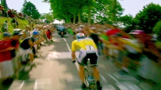 Video Reference: cycling, endurance sports, tree, race, leisure, plant, recreation, triathlon, vehicle, sports