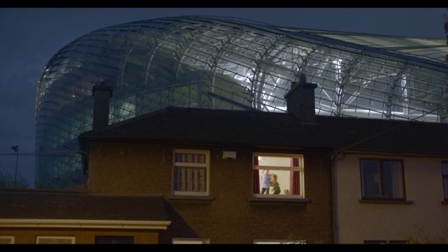 Video Reference: Window, City, Tints and shades, Facade, Building, Roof, Glass, Space, Symmetry, Metal