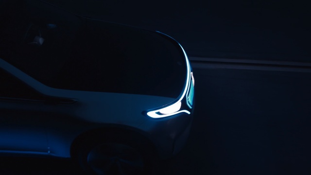 Video Reference: Vehicle door, Blue, Automotive lighting, Light, Automotive design, Automotive exterior, Car, Vehicle, Electric blue, Headlamp