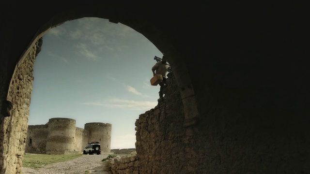 Video Reference: arch, historic site, sky, archaeological site, ruins, fortification, history, ancient history, building, monument