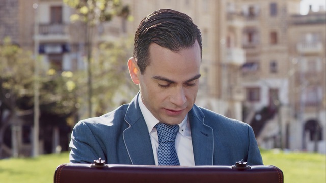 Video Reference: suit, white collar worker, student, businessperson, gentleman, Person