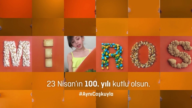 Video Reference: Orange, Yellow, Font