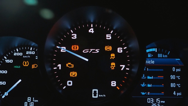 Video Reference: Speedometer, Measuring instrument, Gauge, Odometer, Auto part, Tachometer, Tool, Trip computer, Car, Vehicle, Clock, Thing, Indoor, Device, Black, Monitor, Screen, Sitting, Computer, Meter, Surface, Time, Face, Table, Dark, Close, Large, Different, Room, Laptop, Keyboard, Laying, Text, Fuel gauge, Control panel
