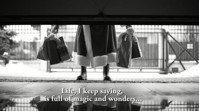 Video Reference: Photograph, Black-and-white, Text, Snapshot, Monochrome photography, Photography, Organism, Font, Room, Architecture, Person