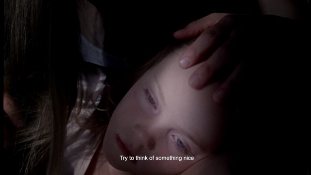 Video Reference: face, nose, girl, darkness, mouth, black hair, close up, hand, human, finger