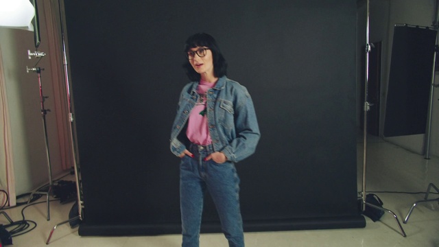 Video Reference: Jeans, Clothing, Denim, Fashion, Snapshot, Shoulder, Photography, Outerwear, Fun, Textile