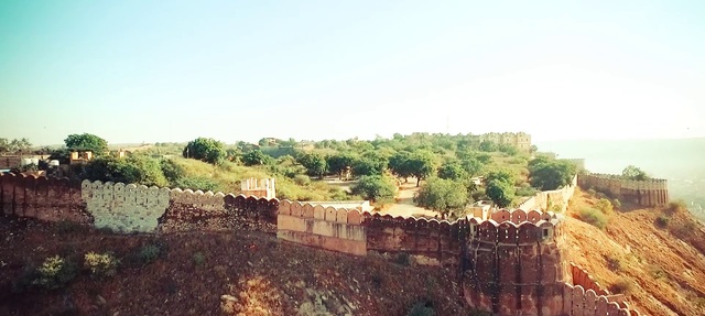 Video Reference: Wall, Ruins, Sky, Historic site, Fortification, Ancient history, Archaeological site, Rural area, Landscape, Building