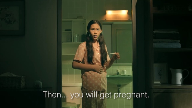 Video Reference: girl, screenshot, song, midnight, Person