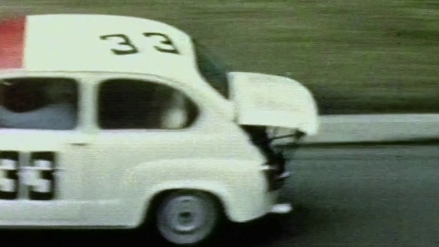 Video Reference: Land vehicle, Vehicle, Car, Classic car, Fiat 600, Seat 600, Zastava 750, Fiat abarth 850tc berlina, Subcompact car, Compact car