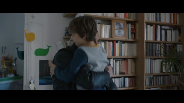 Video Reference: hair, blue, human hair color, sitting, girl, hairstyle, snapshot, screenshot, mouth, interaction, Person