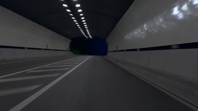 Video Reference: tunnel, infrastructure, mode of transport, fixed link, atmosphere, road, line, subway, daylighting, highway, Person