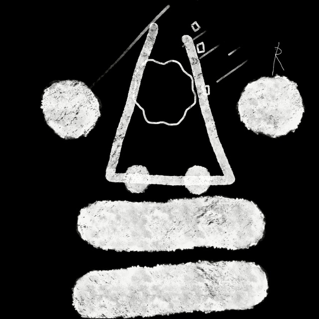 Video Reference: black and white, monochrome, monochrome photography, product, font, Person