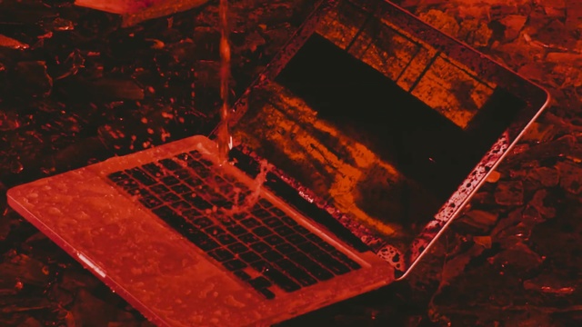 Video Reference: red, black, text, light, orange, darkness, font, area, computer wallpaper, pattern