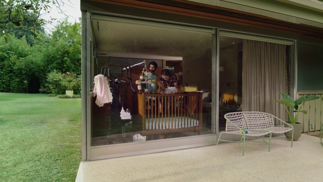 Video Reference: Property, Building, Porch, House, Real estate, Door, Home, Outdoor structure, Patio, Shade