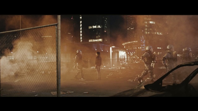 Video Reference: darkness, light, night, screenshot, atmosphere, smoke, scene, midnight, computer wallpaper, Person