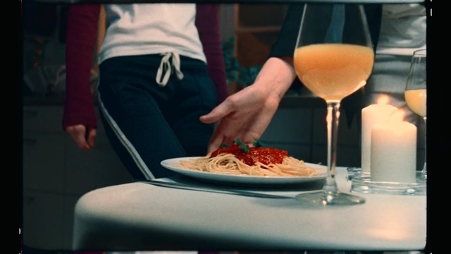Video Reference: Food, Cuisine, Dish, Meal, Wine glass, Ingredient, Stemware, Drink, Supper, Wine