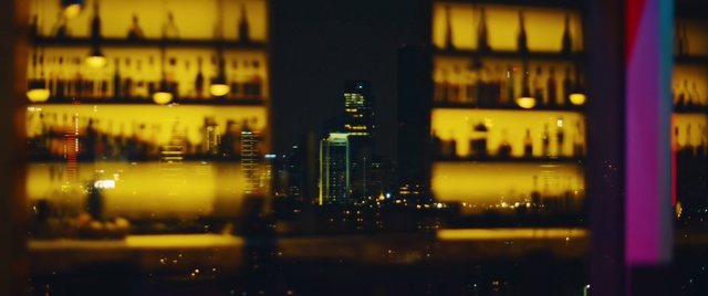 Video Reference: Night, Metropolis, Metropolitan area, Yellow, Water, City, Reflection, Human settlement, Light, Cityscape