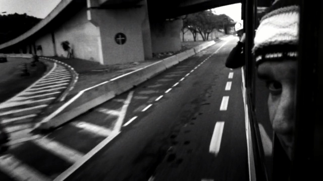 Video Reference: black, black and white, monochrome photography, transport, escalator, infrastructure, lane, mode of transport, photography, snapshot, Person