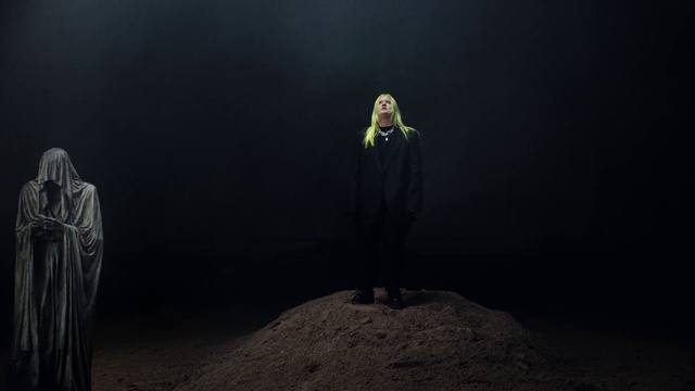 Video Reference: Black, Darkness, Sky, Fashion, Night, Photography, Outerwear, Art, Visual arts, Digital compositing