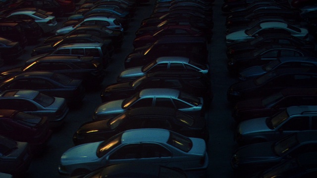 Video Reference: Blue, Automotive design, Mode of transport, Architecture, Car, Vehicle, Night, City, Reflection, Darkness