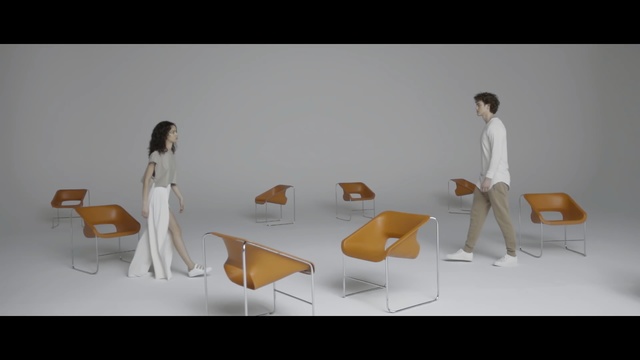 Video Reference: furniture, white, table, sitting, chair, design