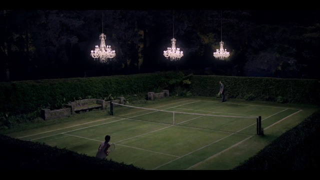 Video Reference: Sport venue, Tennis court, Light, Stadium, Lighting, Grass, Tennis, Sky, Arena, Night