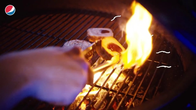 Video Reference: Heat, Flame, Fire, Bonfire, Campfire, Cuisine, Roasting, Food, Dish, Cooking