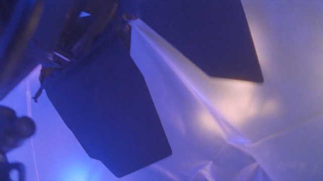 Video Reference: Blue, Cobalt blue, Purple, Light, Violet, Lighting, Electric blue, Sky, Architecture, Space