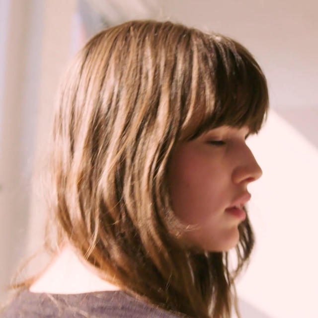 Video Reference: hair, human hair color, hairstyle, layered hair, chin, blond, hair coloring, asymmetric cut, bangs, long hair